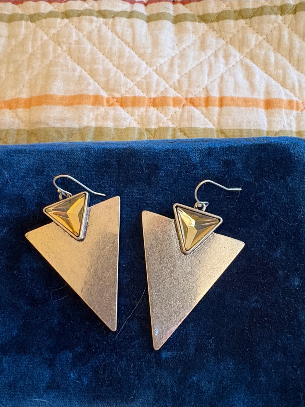 Jenny Bird arrow earrings silver